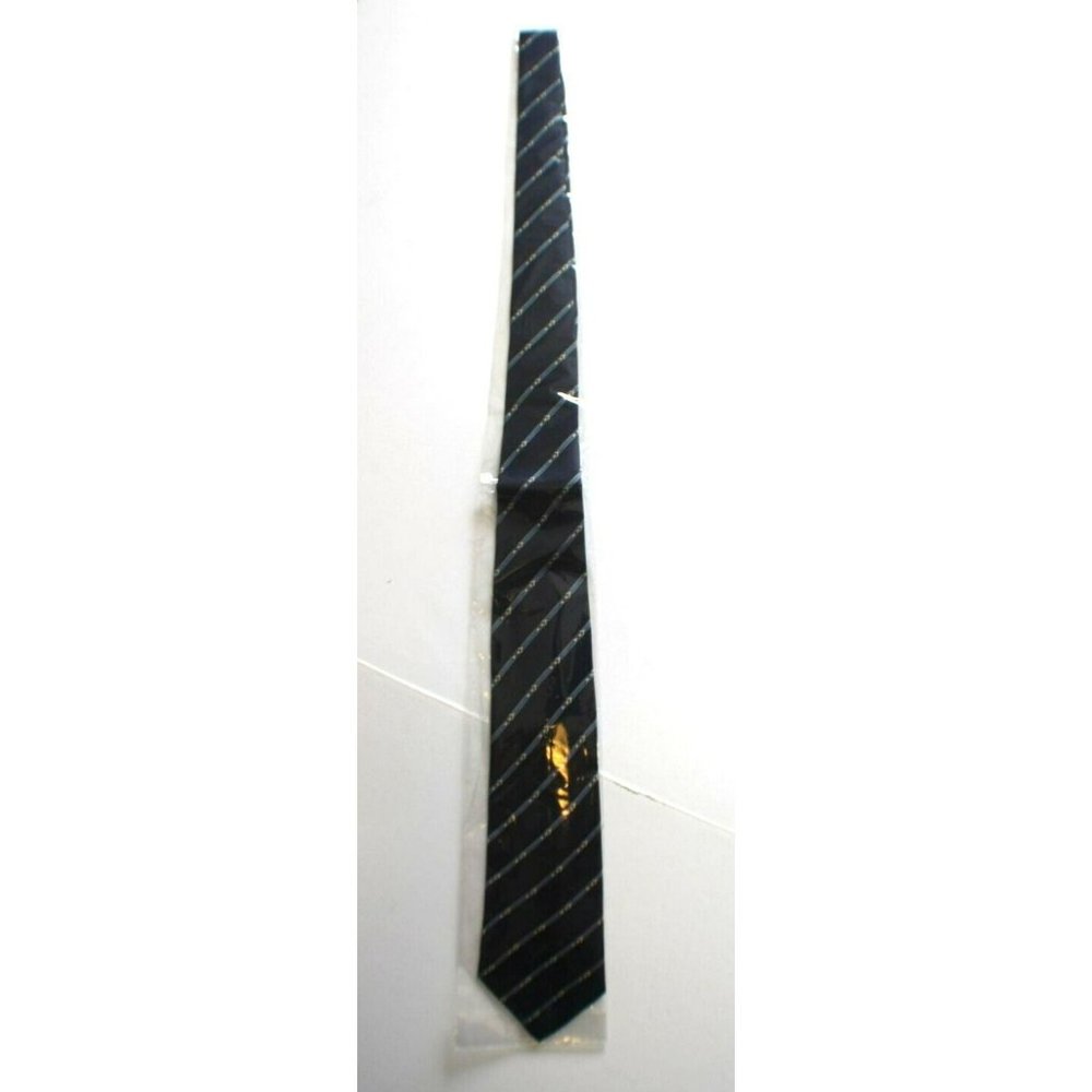 Korean Air Striped Blue Tie